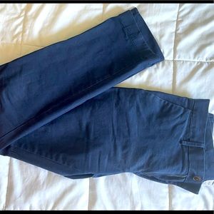 Gap Navy Blue Slim Chinos 30x32